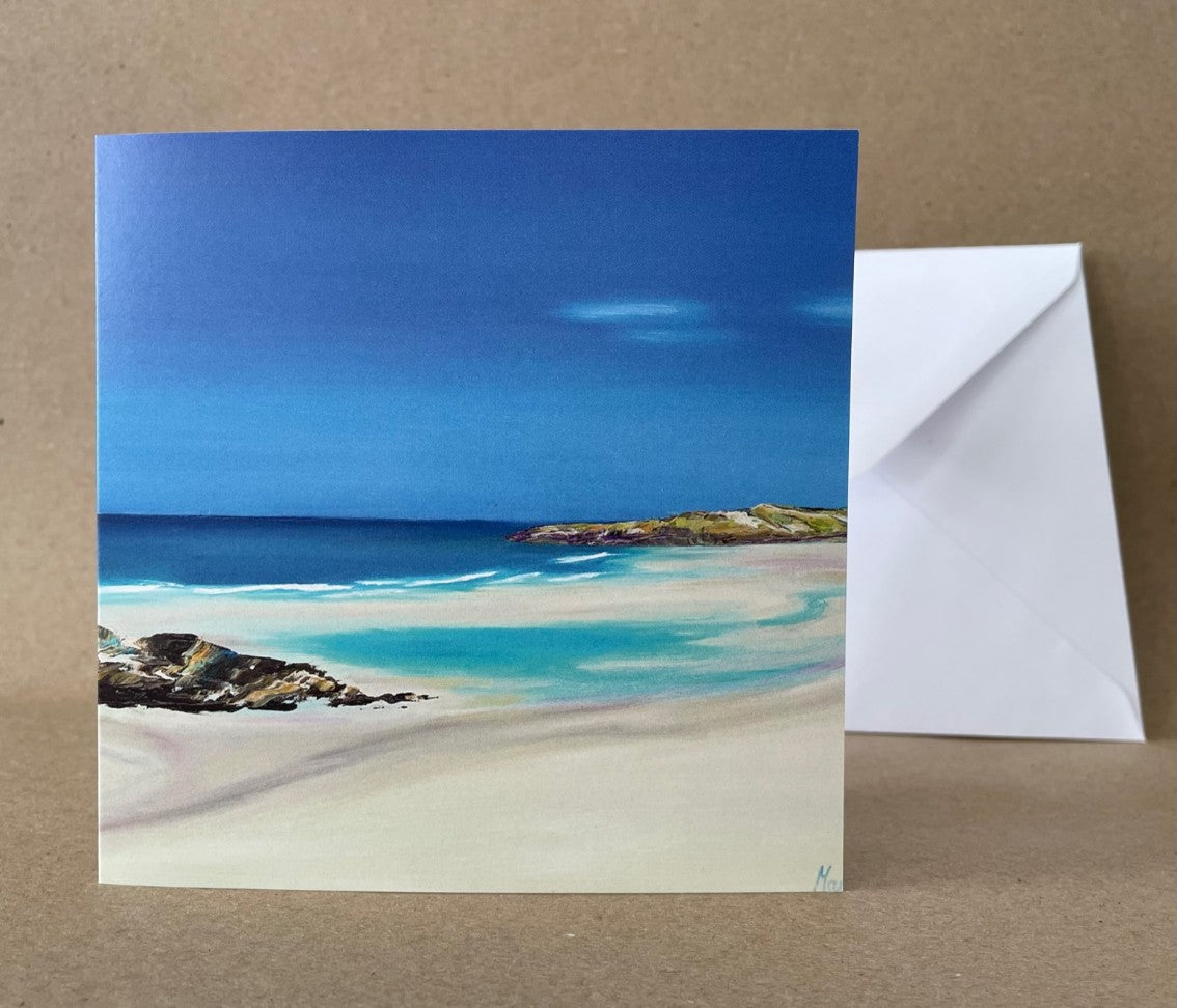 Greeting card of an image by Scottish artist, Karlyn Marshall.